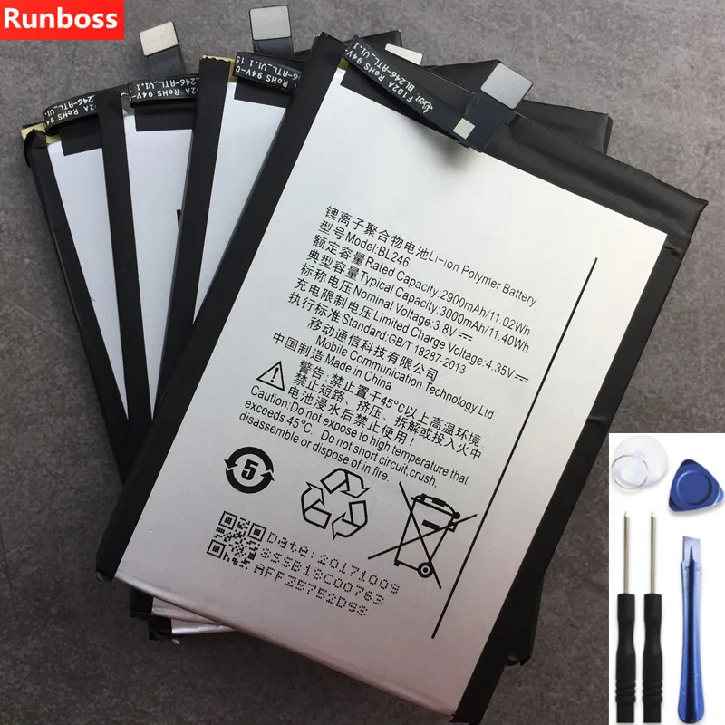 Аккумулятор BL246 для Lenovo VIBE SHOT Z90 100% Новый оригинальный аккумулятор полной емкости
