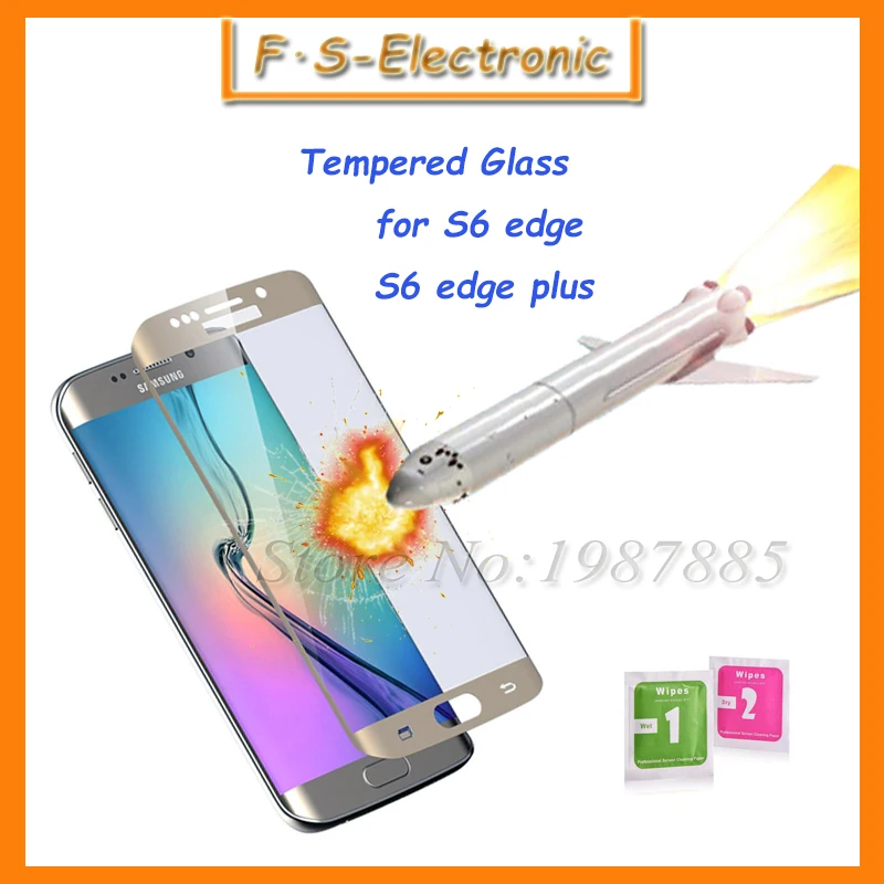 Ultra Thin 2.5D 9H Premium Tempered Glass Screen Protector For Samsung Galaxy S6 Edge S6Edge Plus HD Toughened Protective Film | Мобильные