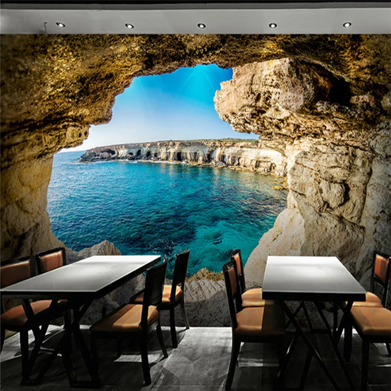 Photo Wallpaper Modern Simple Cave Seascape Nature Mural Living Room Bedroom Interior Decor Wallpaper Space Expansion Wallpapers Photo Wallpaper Modern Simple Cave Seascape Nature Mural Living Room Bedroom Interior Decor Wallpaper Space Expansion Wallpapers
