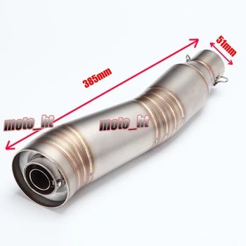 

51mm GP Style Slip-on Exhaust Pipe S/Steel (Frosted Surface) , Universal