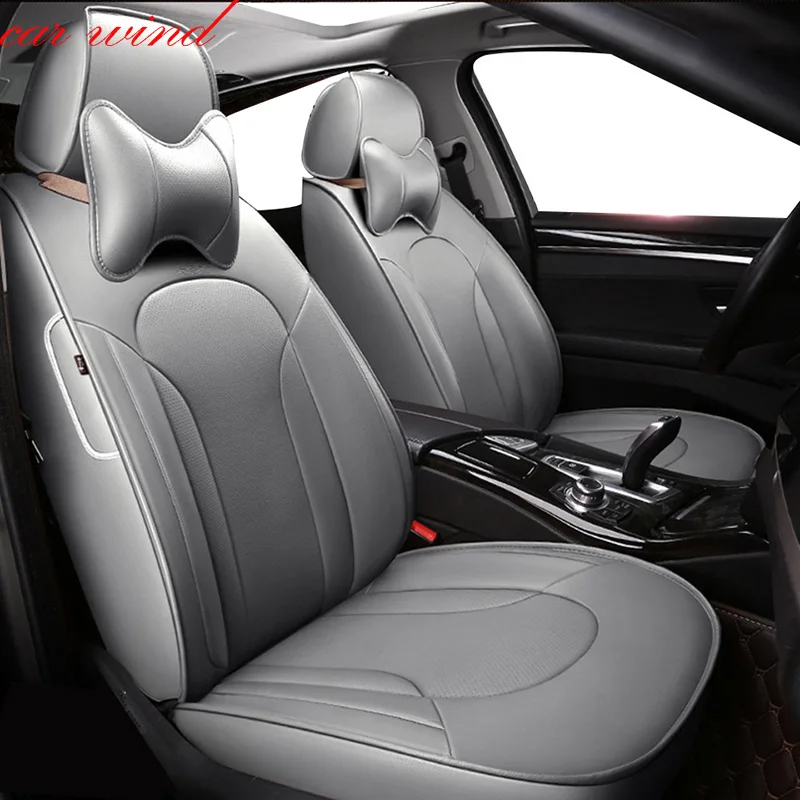 Car Wind Auto automobiles Cowhide leather car seat cover For Suzuki Jimny Grand Vitara Kizashi Swif