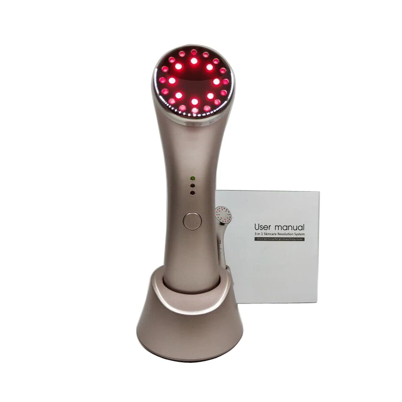 Terapia de Luz Rejuvenescimento da Pele Remoção do Ponto do Enrugamento Aquecimento Infravermelho Vermelho Endurecimento Rosto Beleza Massageador Led 13 enrugamento endurecimento rosto beleza massageador