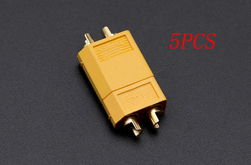 5PCS XT60 Plug ROV High Current Power Wiring Cable Banana Terminal Spare Parts for RC Remote Operated Boat Car Model | Электроника
