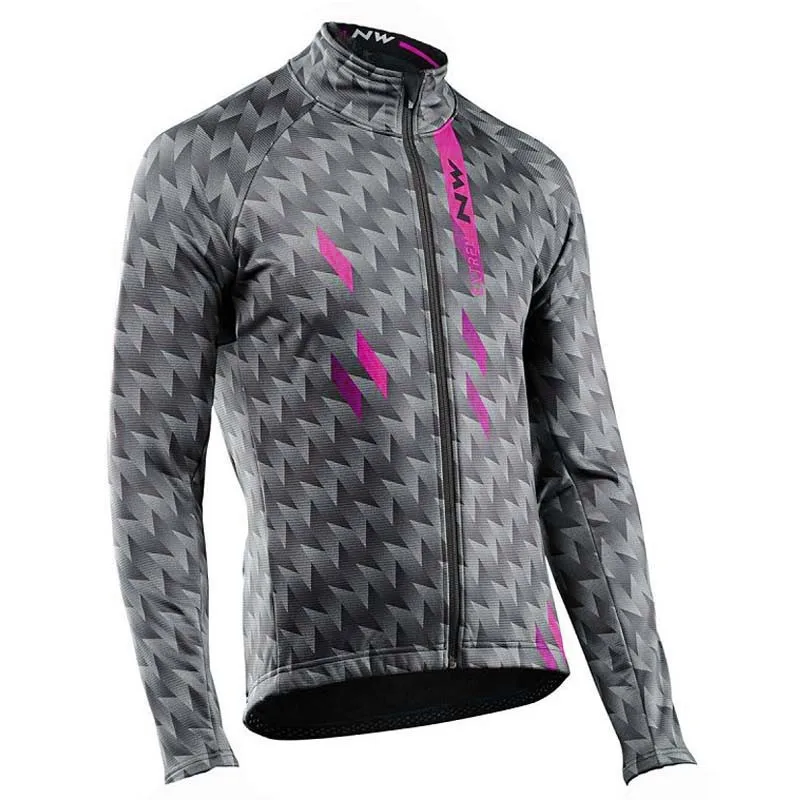 NW с длинным рукавом Велоспорт Джерси гоночный велосипед Горный одежда весна осень одежда для велоспорта Майо Ropa Ciclismo Hombre C26 - Цвет: 6