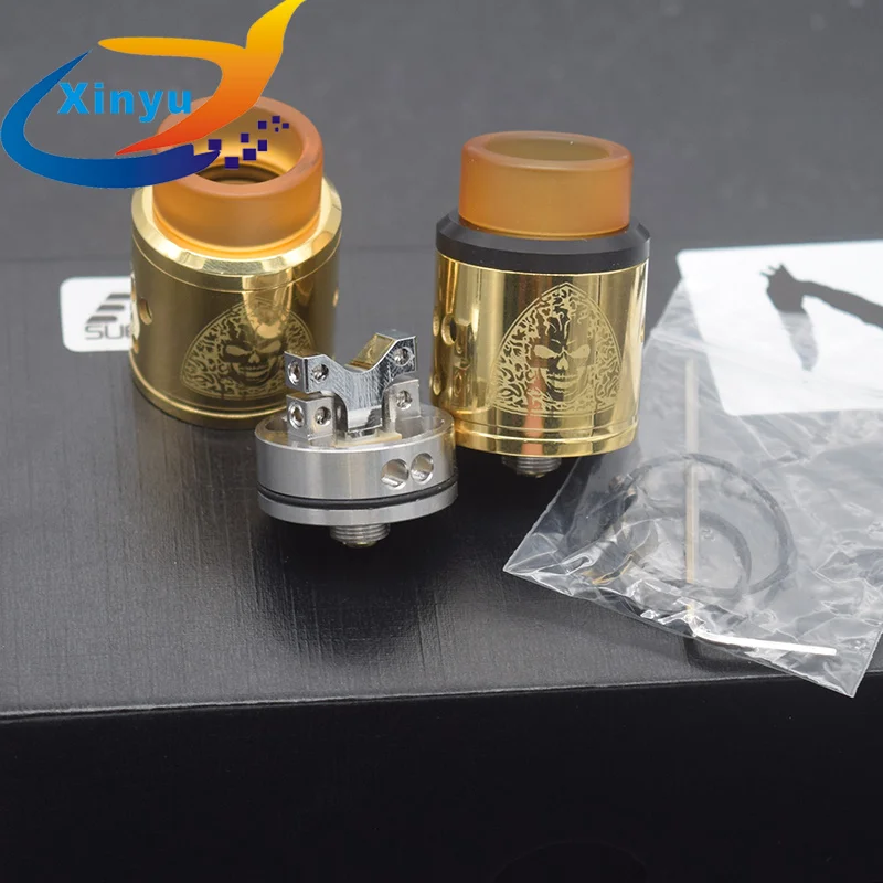 Subtwo RDA атомайзер 24 мм Диаметр PC PEI материал Ecig подходит для 510 модов vape tank VS QP дизайн