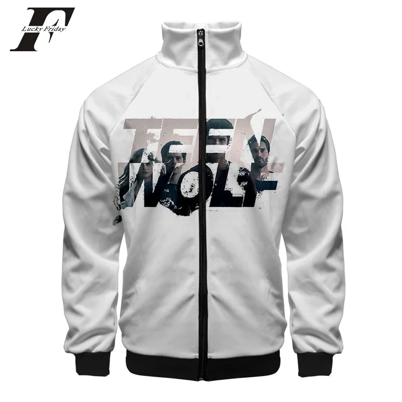 

Teen Wolf 3D Windbreaker men/women HIP HOP baseball jacket bomber jacket Tv Series Slim streetwear Zipper Trend Casual clothes