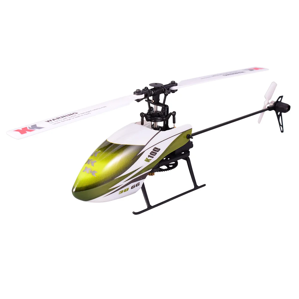 Wltoys XK K100 6CH 3D 6G System Remote Control Toy Brushless Motor RC Helicopter BNF Compatible With FUTABA S-FHSS VS V977