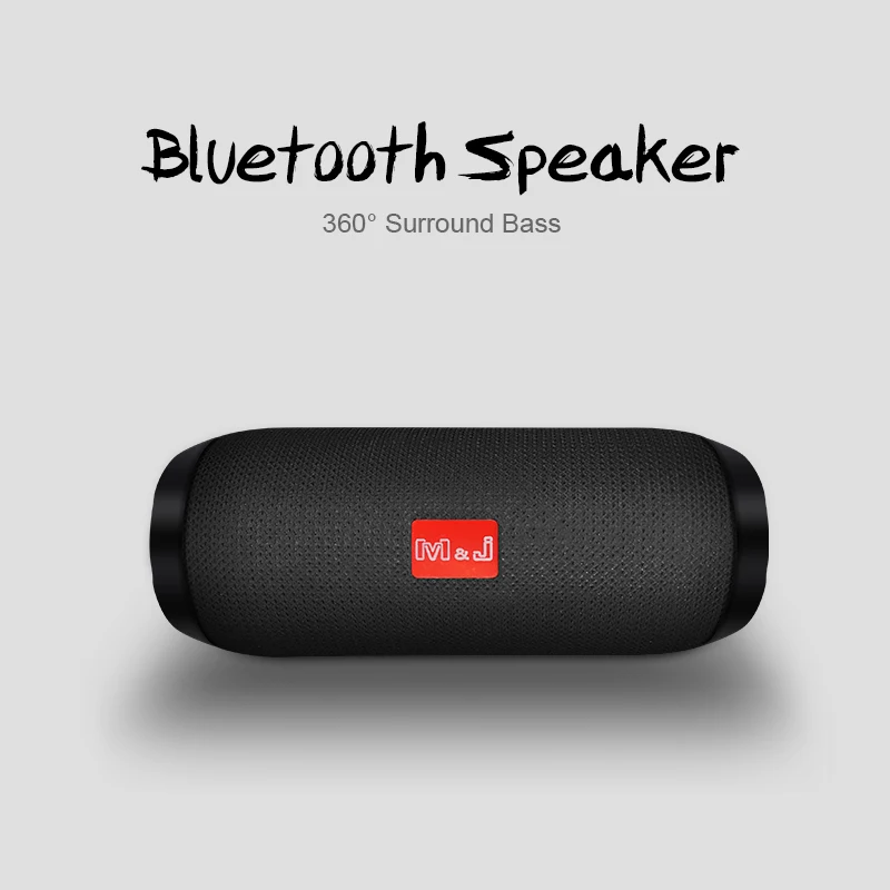 M& J портативный мини открытый Bluetooth динамик Колонка Вибрационный беспроводной громкий динамик высокой мощности водонепроницаемый динамик s с радио Fm