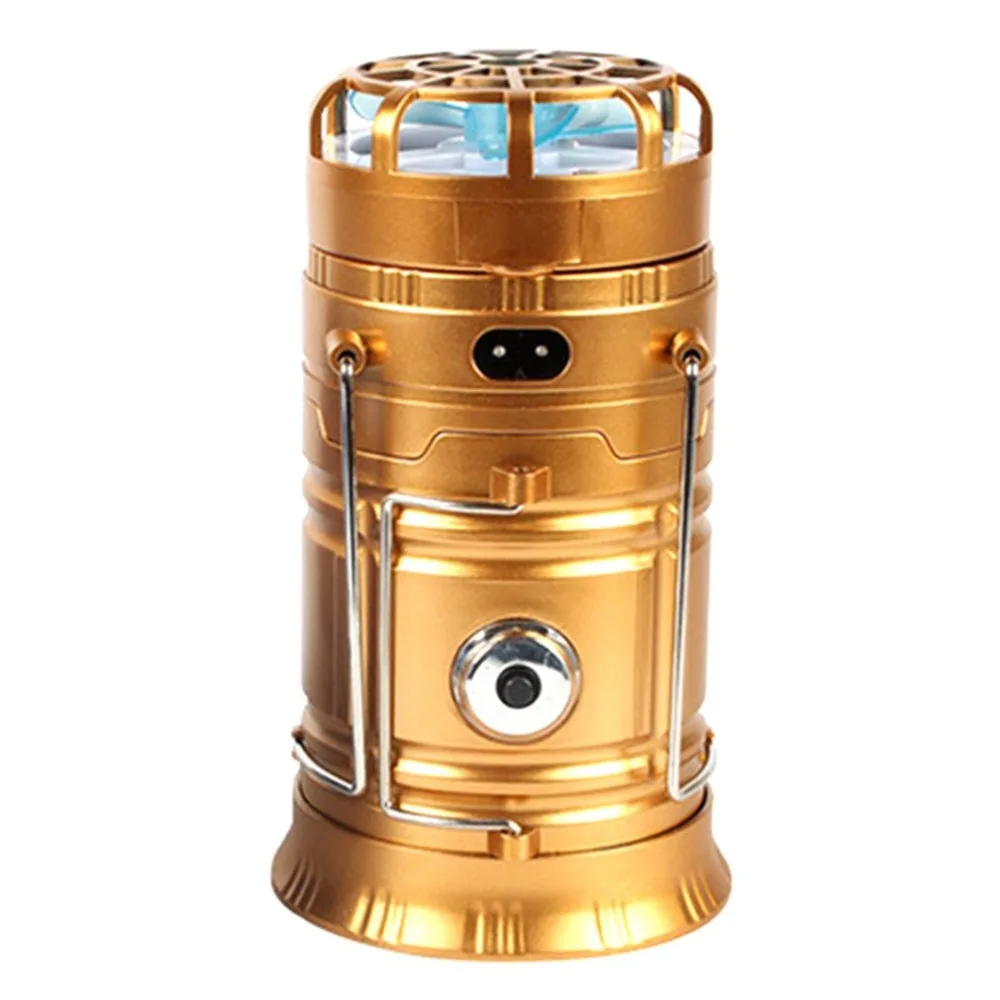 USB Retractable Solar LED Camping Tent Light Lamp Waterproof Outdoor Portable Lantern for Hiking Emergency Flashligh | Освещение