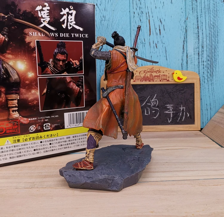 Vogue Ninja Shinobi Wolf экшн игра статуя SEKIRO: Shadows Die Twice Battle 20 см фигурка модель