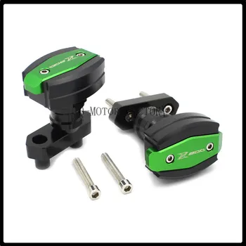 

One Pair/Set Crash Pads Frame Sliders Protector For KAWASAKI Z800 Z 800 2012 2013 2014 2015 Black Green Orange Red