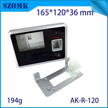 

4 pcs, 165*120*36mm szomk plastic access control enclosure system for fingerprint scanner hot selling plastic instrument housing