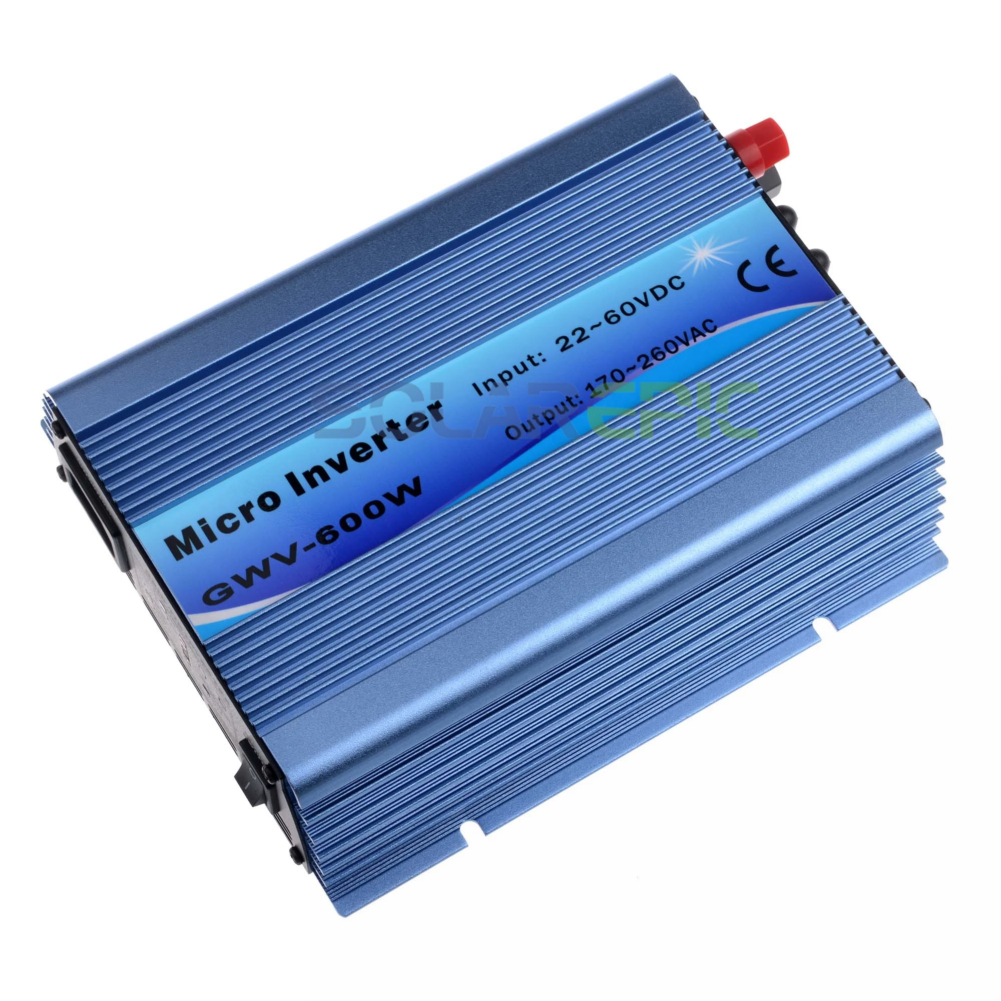 MPPT Grid Tie Inverter 600W DC22V 60V to AC110V or 230V Pure Sine Wave