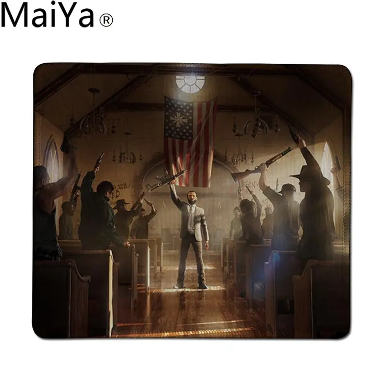 MaiYa простой дизайн FarCry 5 удобный коврик для мыши игровой резиновая мышь прочная