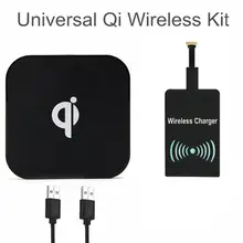 Универсальный Qi беспроводной набор для зарядки Зарядное устройство Беспроводной катушка приемник для samsung LG THL Honor Micro USB для Xiaomi Android телефоны