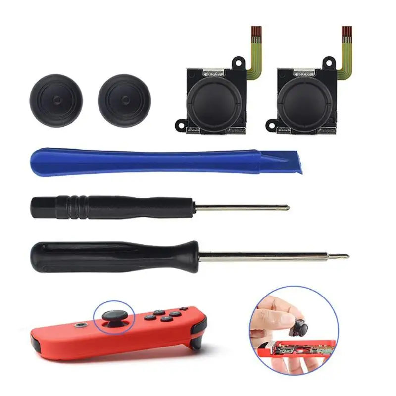 

3D Analog Gamepad Thumb Stick Repair Tools Fit for Nintend Switch Joy Con Sensor Module Repair Tool for JoyCon Replacement