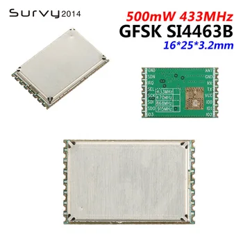 

433mhz/470mhz SI4463B PA Wireless Transceiver GFSK Module 500mW for Arduino