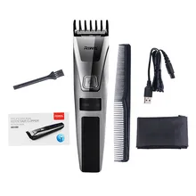 RIWA 100-240V перезаряжаемый триммер для стрижки волос для мужчин электробритва бритва ЖК-дисплей триммер для бороды стрижка станок для бритья тример для волос