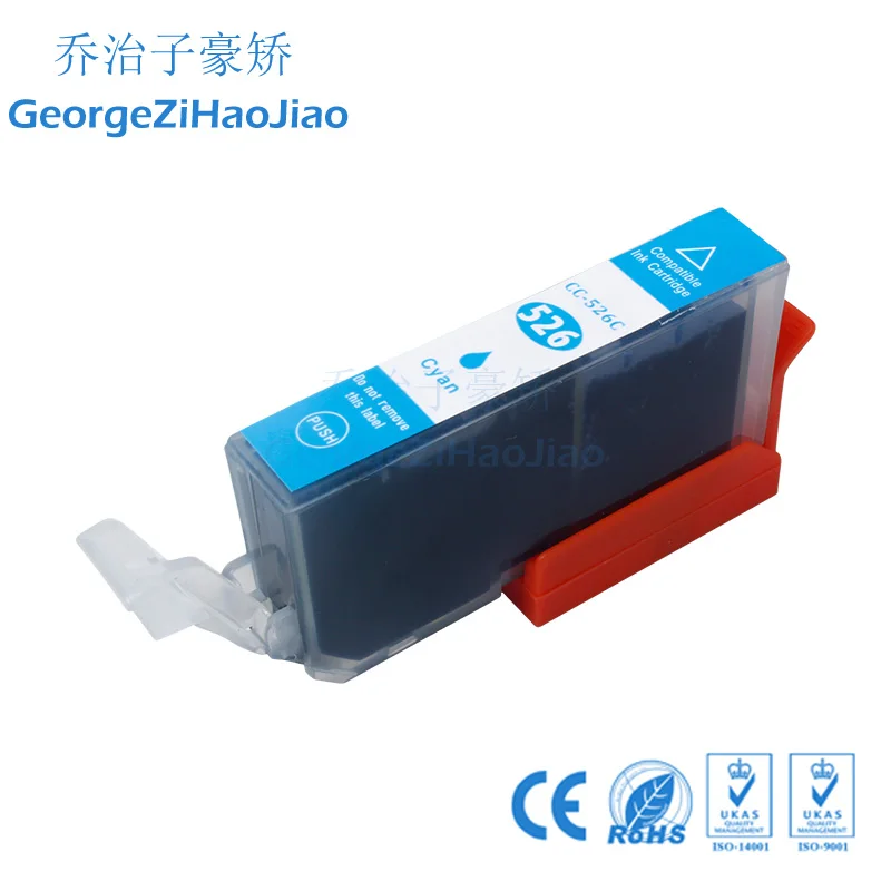 525XL 6 шт. CMY совместимый чернильный картридж PGI525 для canon iP4850 iX6250 MX715 MG5150 MG6250 MG5200 MX885