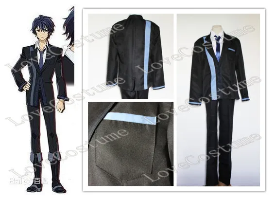 Black Bullet Rentaro Satomi Cosplay wig