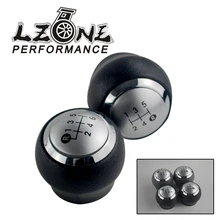 LZONE – Cap Car Accessories 5 / 6 Speed Gear Shift Knob Shifter Knob for Toyota Corolla 1.8MT 2007 2008 2009 2010 2011 2012 2013