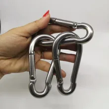 1 шт. M12 Нержавеющая сталь 304 Карабин ключ-замок 304