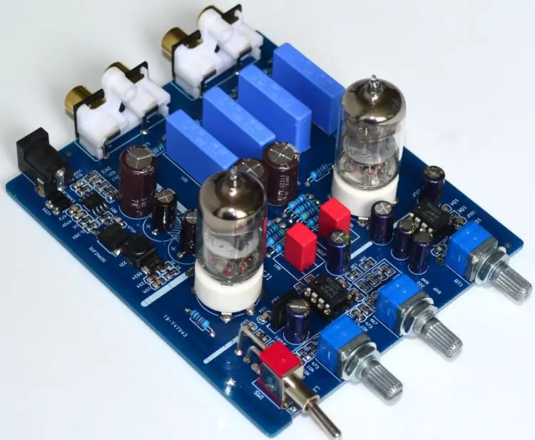 

Tube Amplifier 6J1 with tone preamp board (2018 )