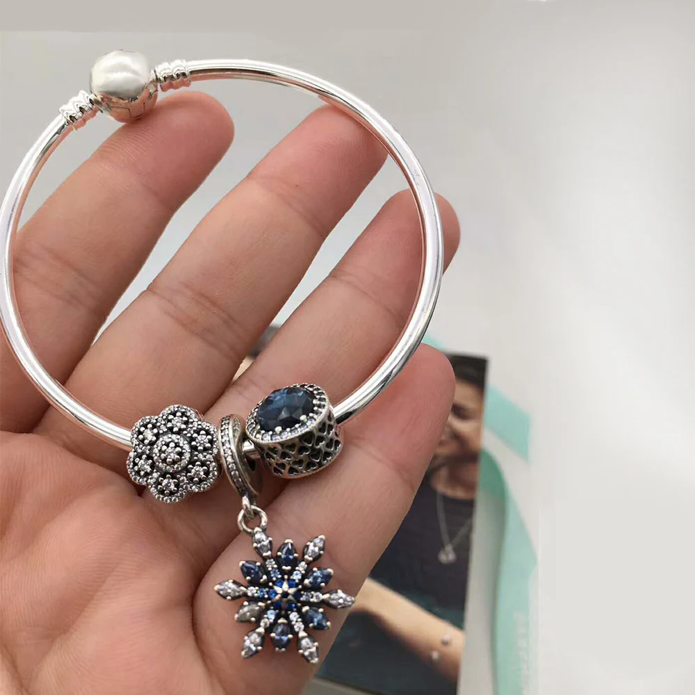 

Original New New Joint Women's Bracelet 925 Sterling Silver Fit Romantic Mother Boyfriend Present Birthday Jewels Of Luxury