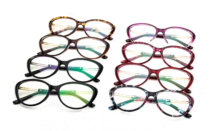 Женские очки, оправа кошачьи глаза, очки против усталости, компьютерная оптическая оправа, прозрачные очки, очки по рецепту, винтажные, качественные