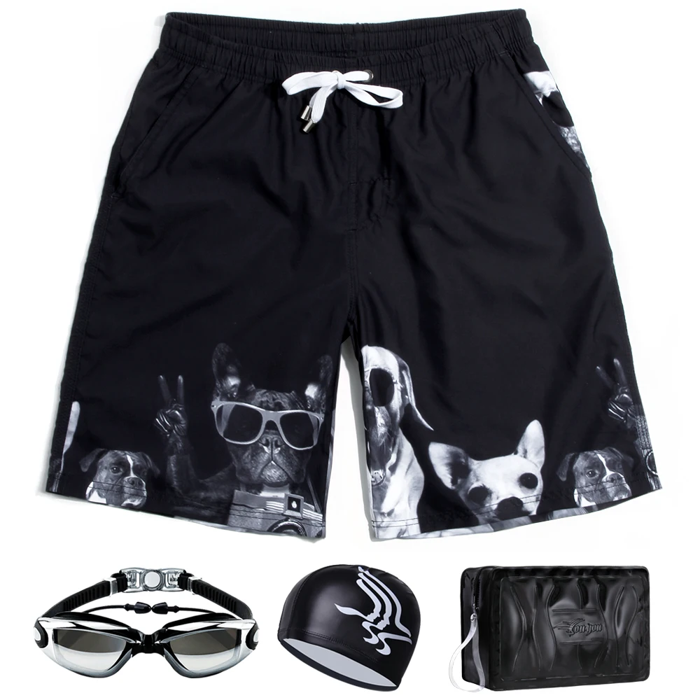 

YOUYOU Men's Swimwear Mens Swim Trunks Bathing Suits for Boy Beach Shorts Quick Dry Surfboard Shorts Sexy Swimming Set for Men