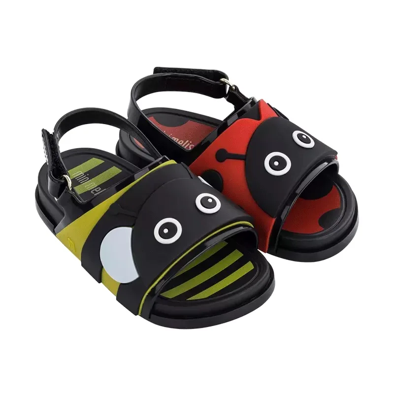 

Mini Melissa Beach Slide Original 2020 New Summer Style Jelly Shoe Boys Girl Non-slip Kids Beach Sandal Toddler 14.5-18.5CM
