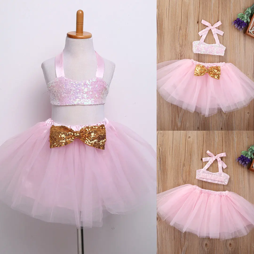 

Children Girls Kids Clothing Girl Baby Princess Flower Sequin Party Prom Wedding Communion Formal Dress