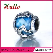 Высокое качество 925 стерлингового серебра олень рождественское очарование Кристальные бусины подходят оригинальные браслеты Сделай Сам ювелирные изделия