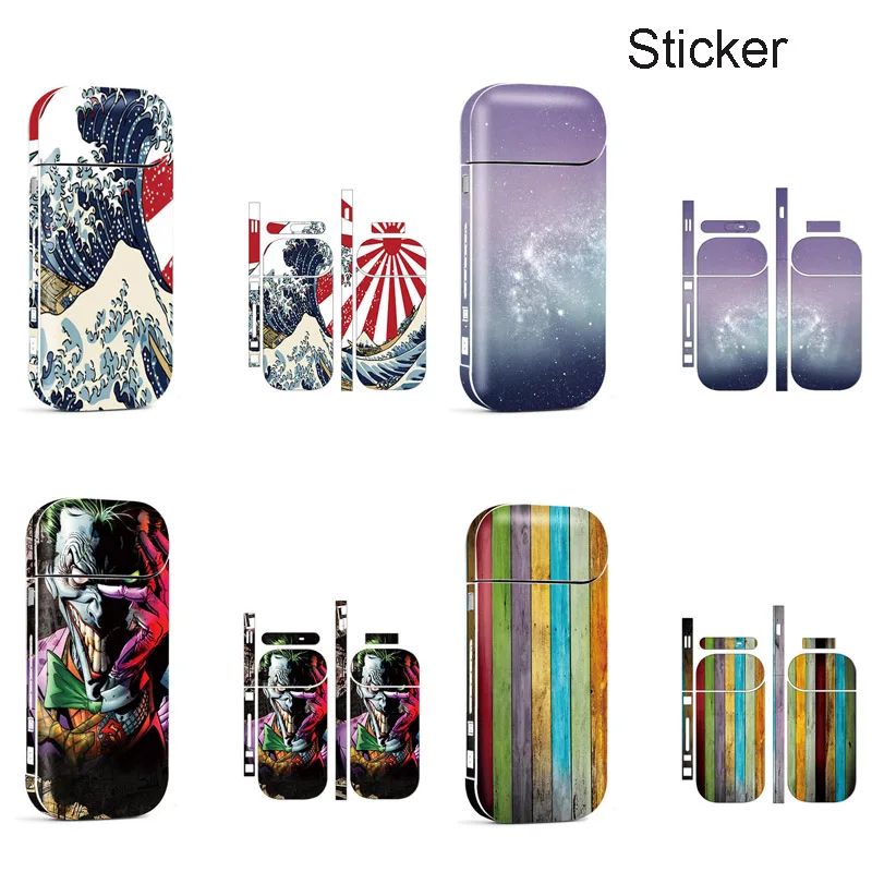 

Colorful Stickers Decorative Antiscratch 3M Printing Label for IQOS For IQOS 2.4 PLus Universal Skin Decals Stickers