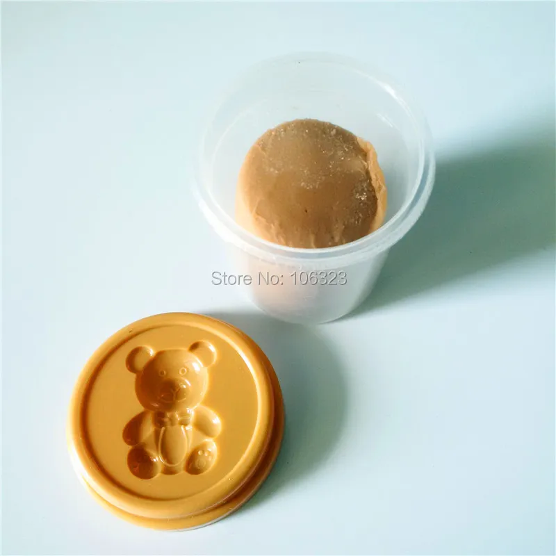 Creativ DIY 12 красочный двойной Playdough Refill чехол с изображением животного детский набор
