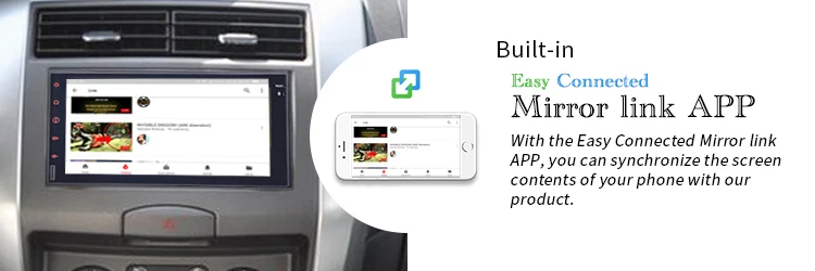 Sale 10.1 inch big screen 2 DIN android 7.1 OS Universal car multimedia GPS Navigation AM/FM RDS BT support sync phone screen 5