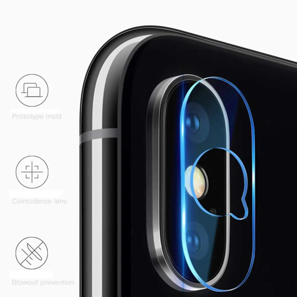Прозрачная закаленная стеклянная пленка для iPhone X Xs MAX XR 7 8 6 6S Plus|Защитные стёкла и