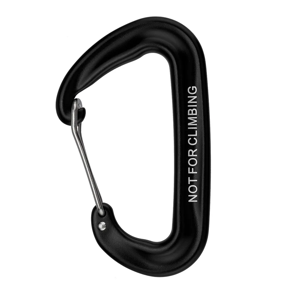 

12 KN Main Locks Rock Climbing Carabiner for Use with Pulleys Twist-Lock System Belays Devices#E3