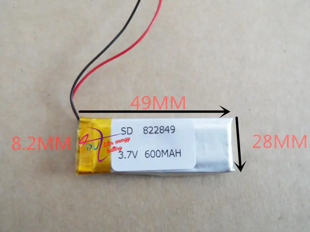 3 7 v планшетный аккумулятор 822849 600mAH мобильное устройство | Компьютеры и офис