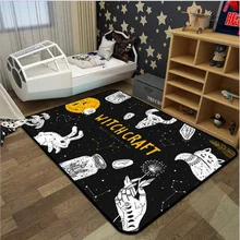 Толстые коралловые бархатные Нескользящие Звездные космические Коврики супер уютные мягкие Нескользящие моющиеся прочные коврики впитывающие детские ковры