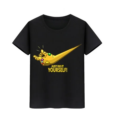 

Just do yourself Tshirt Parody Avengers Infinity War Gold Gauntlets Boy Girl T Shirt Men/women/kid Teeshirt Tee Children T-shirt