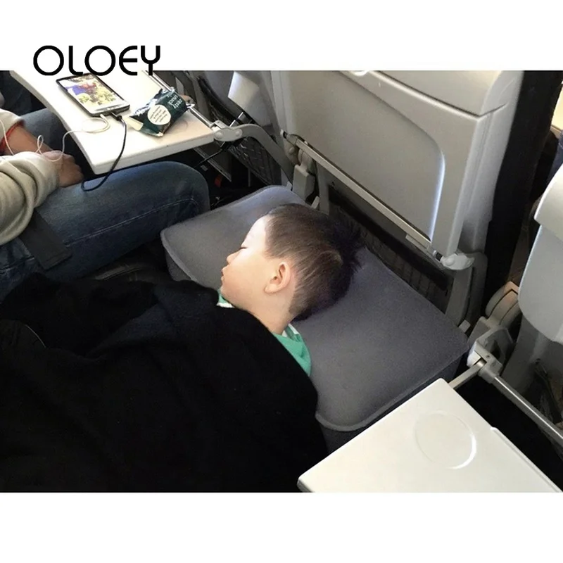 Многофункциональная детская подушка OLOEY надувная дорожная для ног детский полет