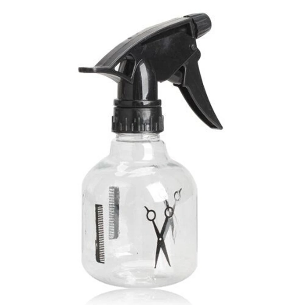 Portable Plastic Hairdressing Spray Bottle Transparent Moisture