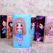 Новинка; модный кошелек для девочек; Новинка года; милые детские длинные кошельки Сумочка