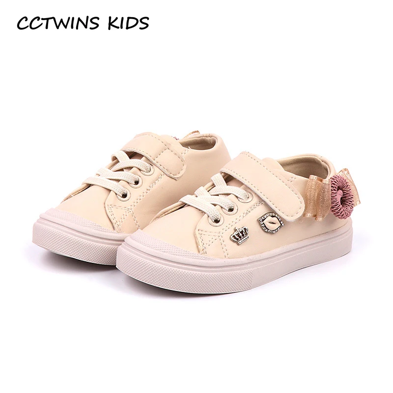 

CCTWINS KIDS 2018 Autumn Fashion Children Black Rhinestone Sneaker Baby Girl Casual Trainer Toddler Boy Slip-On Bow Shoes FC2334