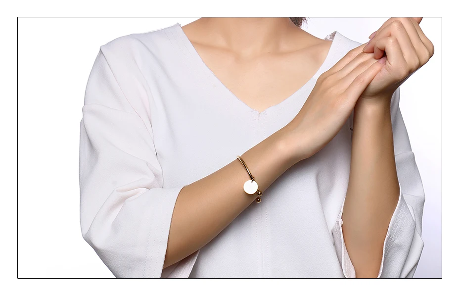 Meaeguet Laser Engrave Charm ID Bangle Personalized Name Bracelet For Women Customized Stainless Steel Bangle Jewelry For Gift (3)