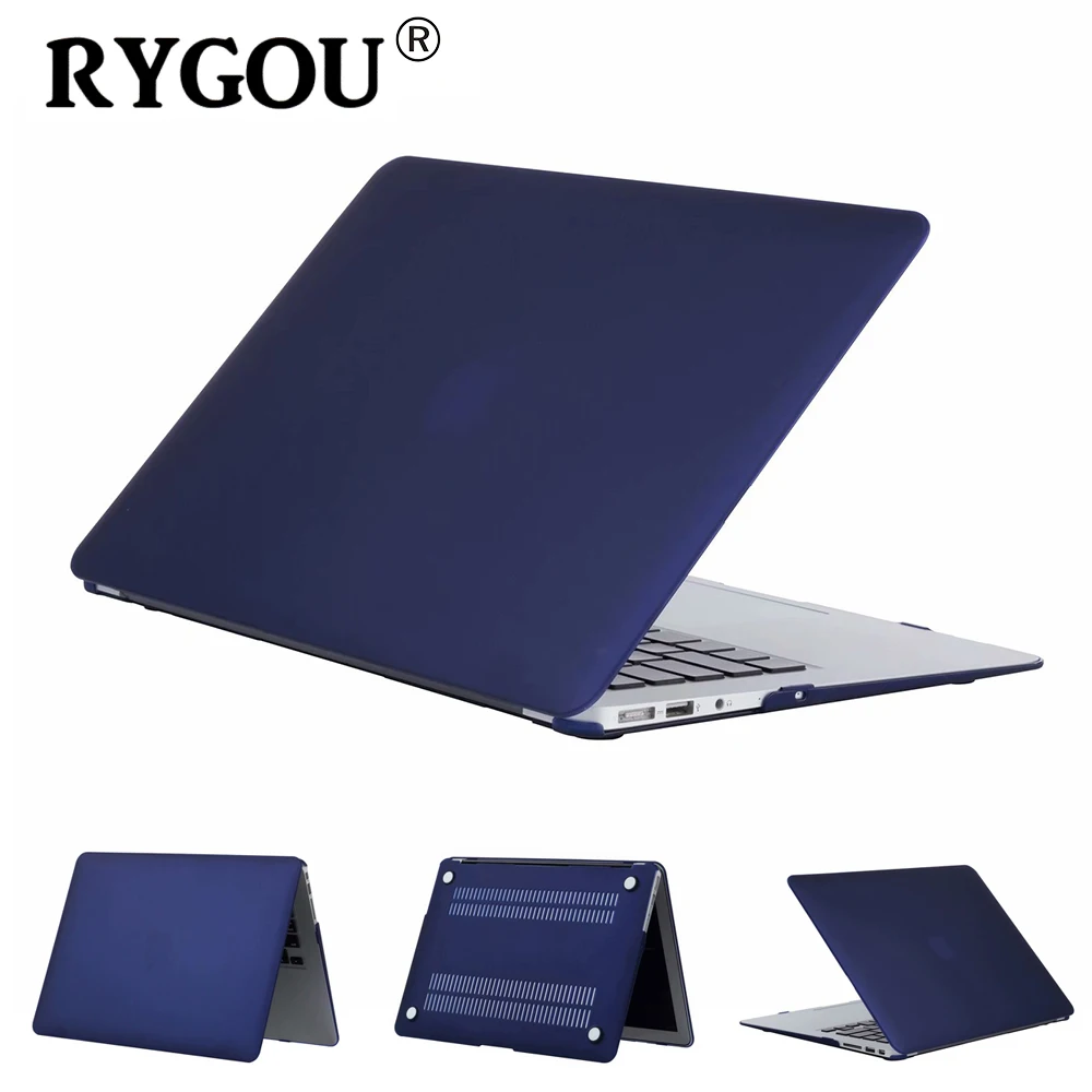 

Clear Matte Hard Case for New MacBook Pro 13 15 A1706 A1989 A1708 A1707 A1990 Case for Mac Book Air Pro Retina 13.3 15.4 inch