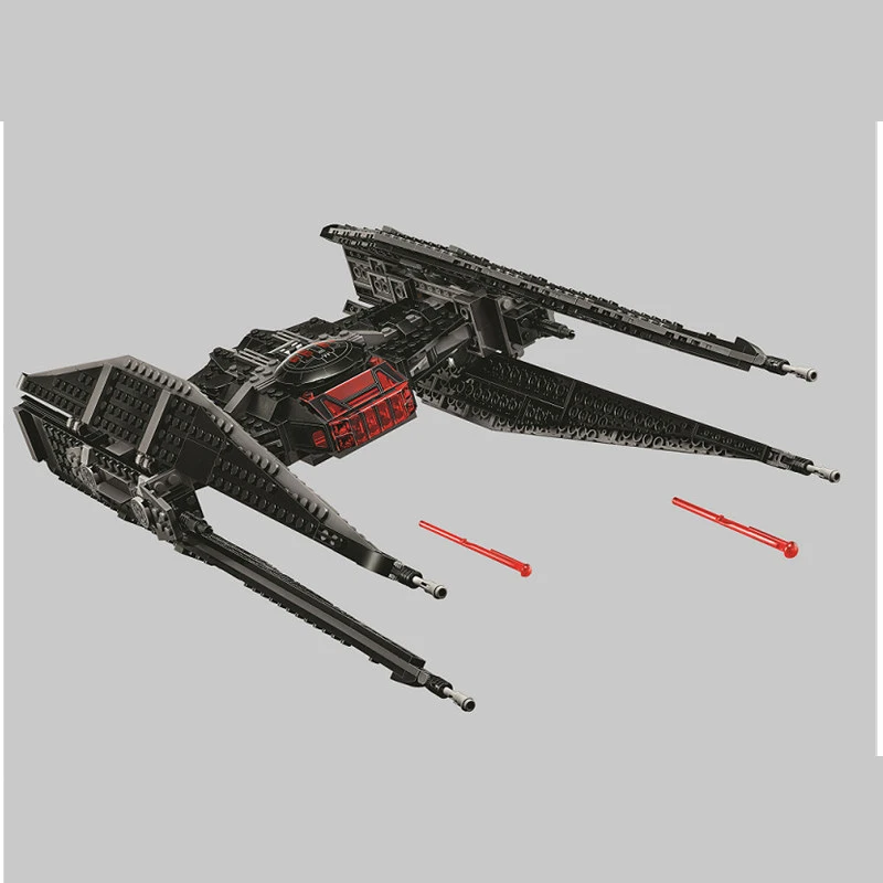 

705Pcs Star Toy Wars Tie Fighter Block Brick Compatible 75179 starwars Figures Toy For Children Weapon Gift