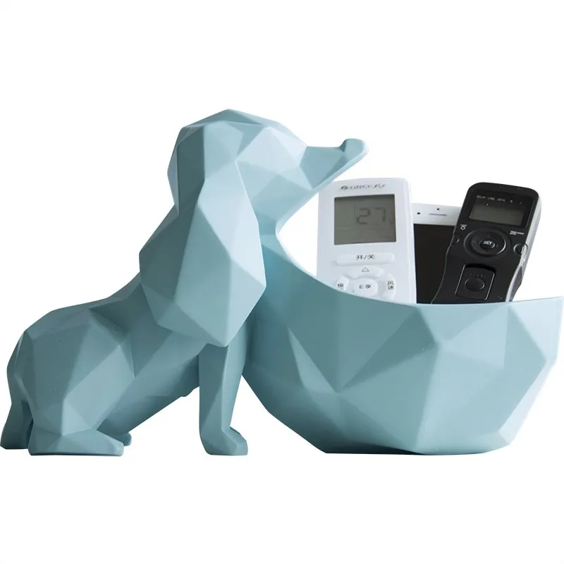 

Beagle Storage Box Statue Simulation Animal Art Sculpture Resin Craftwork Storage Home Decor L2985