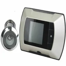 2.4 Inch 300000 Pixels Video Eye Peephole Door Camera 100 Degree Widen Viewing Angle Electronic Eye